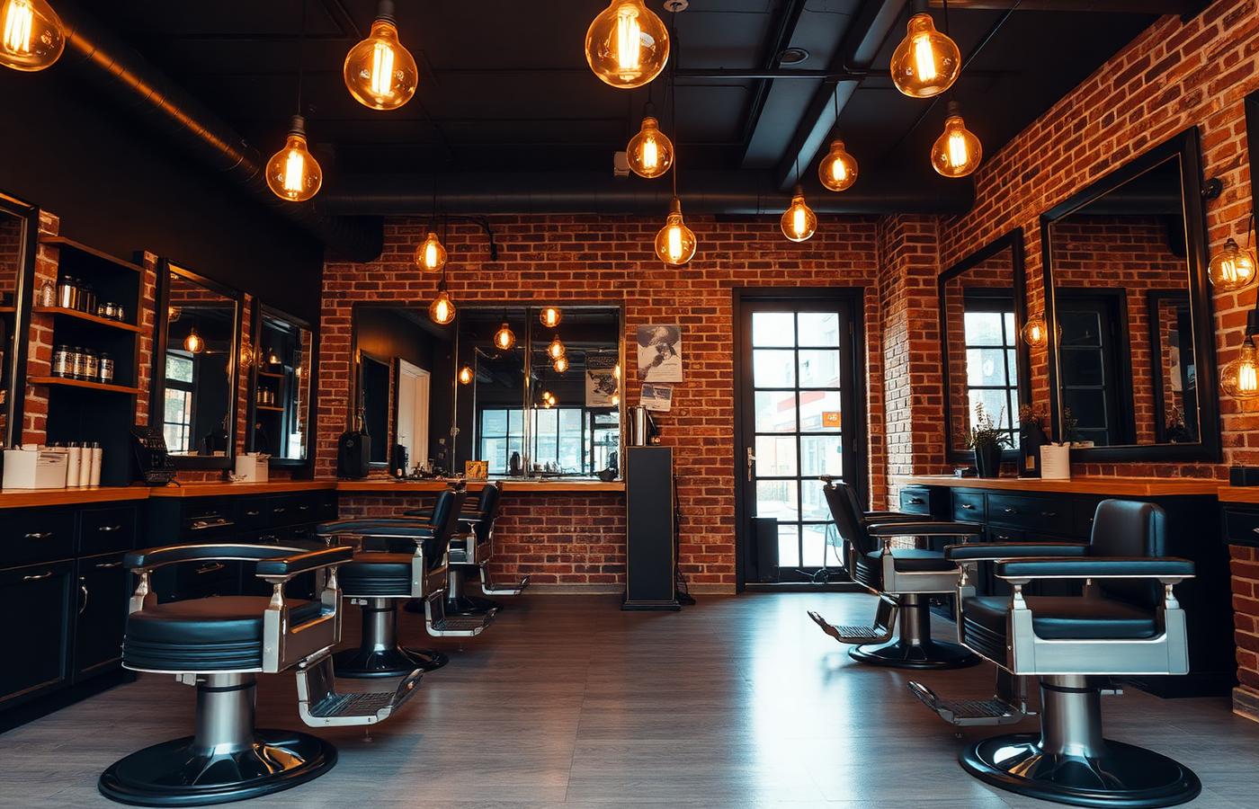 Top Fades Barbershop interior